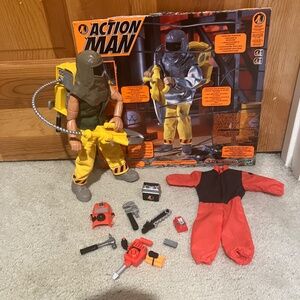 Vintage Action Man drilling sets